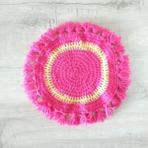 Tablemat Round Shape for Dining Table(Woolen)